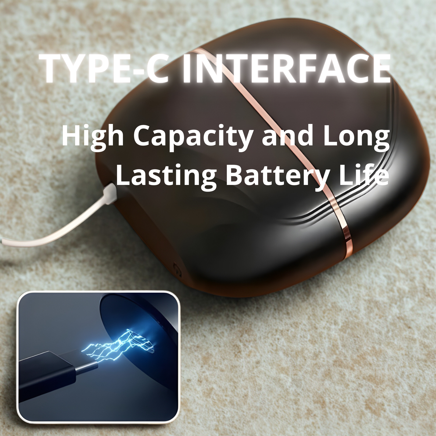 POCKET GLOW 2-in-1 Cordless Mini Styler for Smooth, Frizz-Free Hair